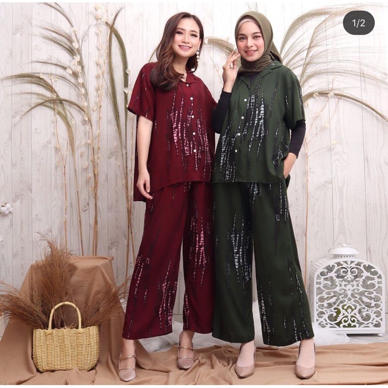 Amro set piyama cp kulot