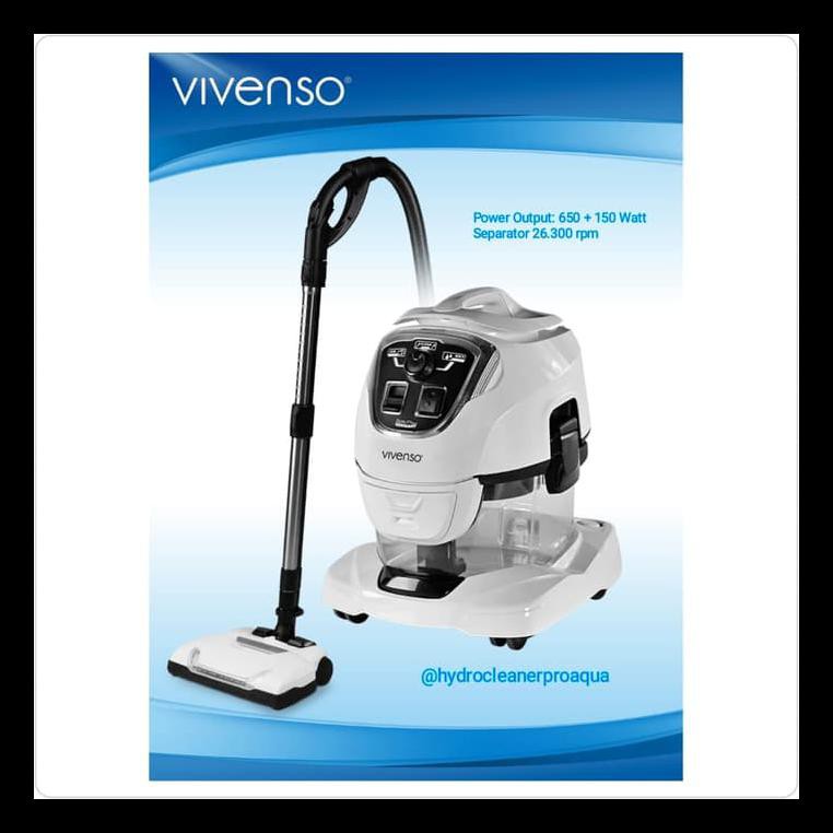 STOK BARU VIVENSO FULLSET HYDROCLEANER PROAQUA GERMANY VACUM CLEANERS MURAH