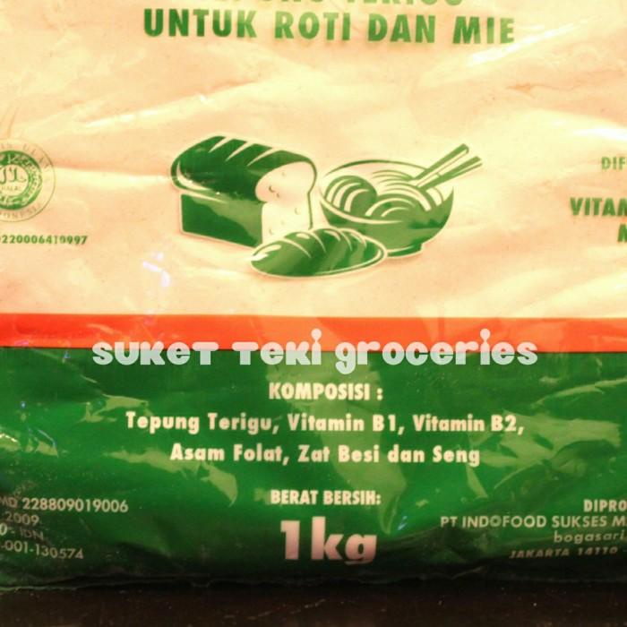 

Tepung Cakra Kembar 1 kg Econopack Protein Tinggi by Bogasari SATUAN Berkualitas