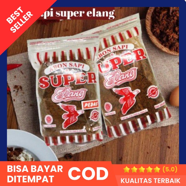 

Abon Sapi Asli Abon Sapi Super Cap Elang Asli Boyolali 250gr