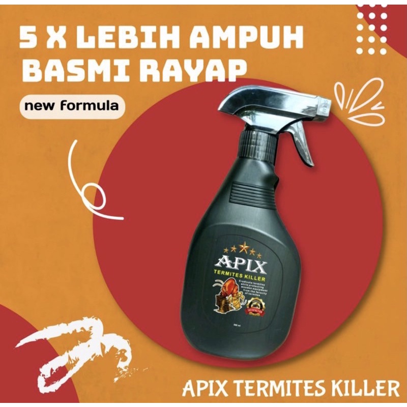 Apix Termite Killer 500 ML Pembasmi Rayap dan Semut