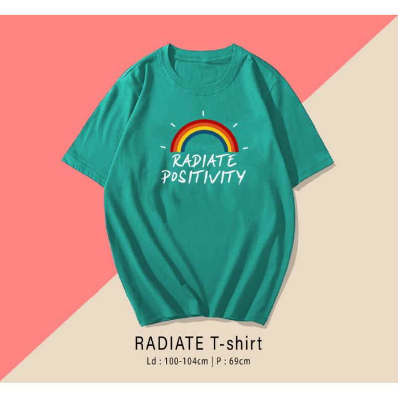 T-SHIRT / TUMBLR RADIATE POSITIFY OVERSIZE PREMIUM