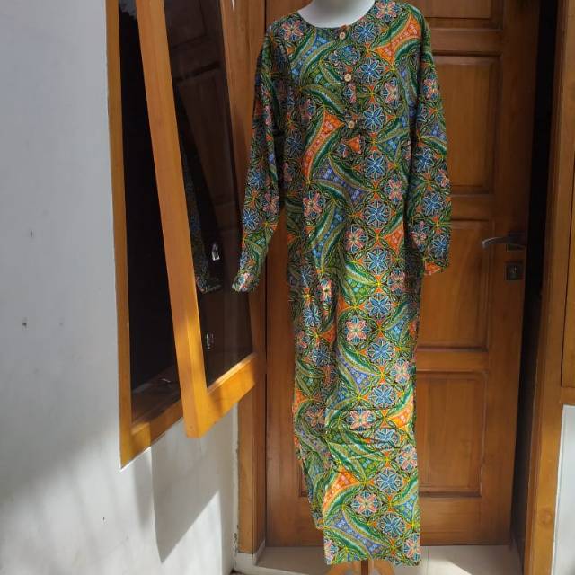 Longdress 19 kencana ungu biru || Kencana Ungu || Longdress