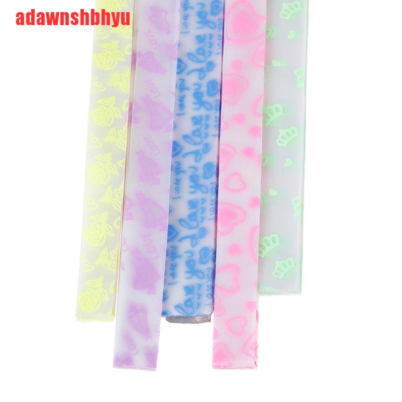 210pcs Kertas Strip Origami Lipat Luminous Bentuk Bintang/Pita