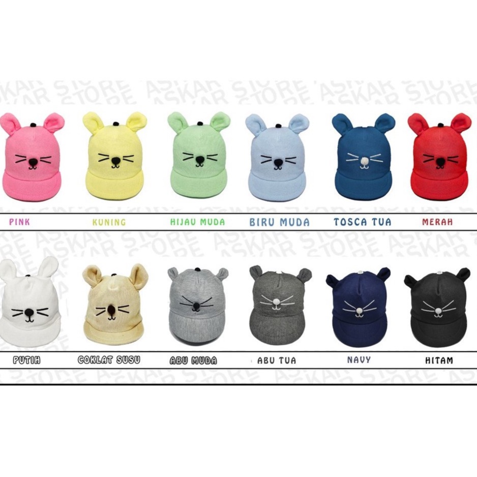 TOPI ANAK BAYI LAKI LAKI PEREMPUAN KARAKTER CRORODILE TOPI ANAK BASEBALL MOTIF ALIGATOR PREMIUM-maron motif kucing