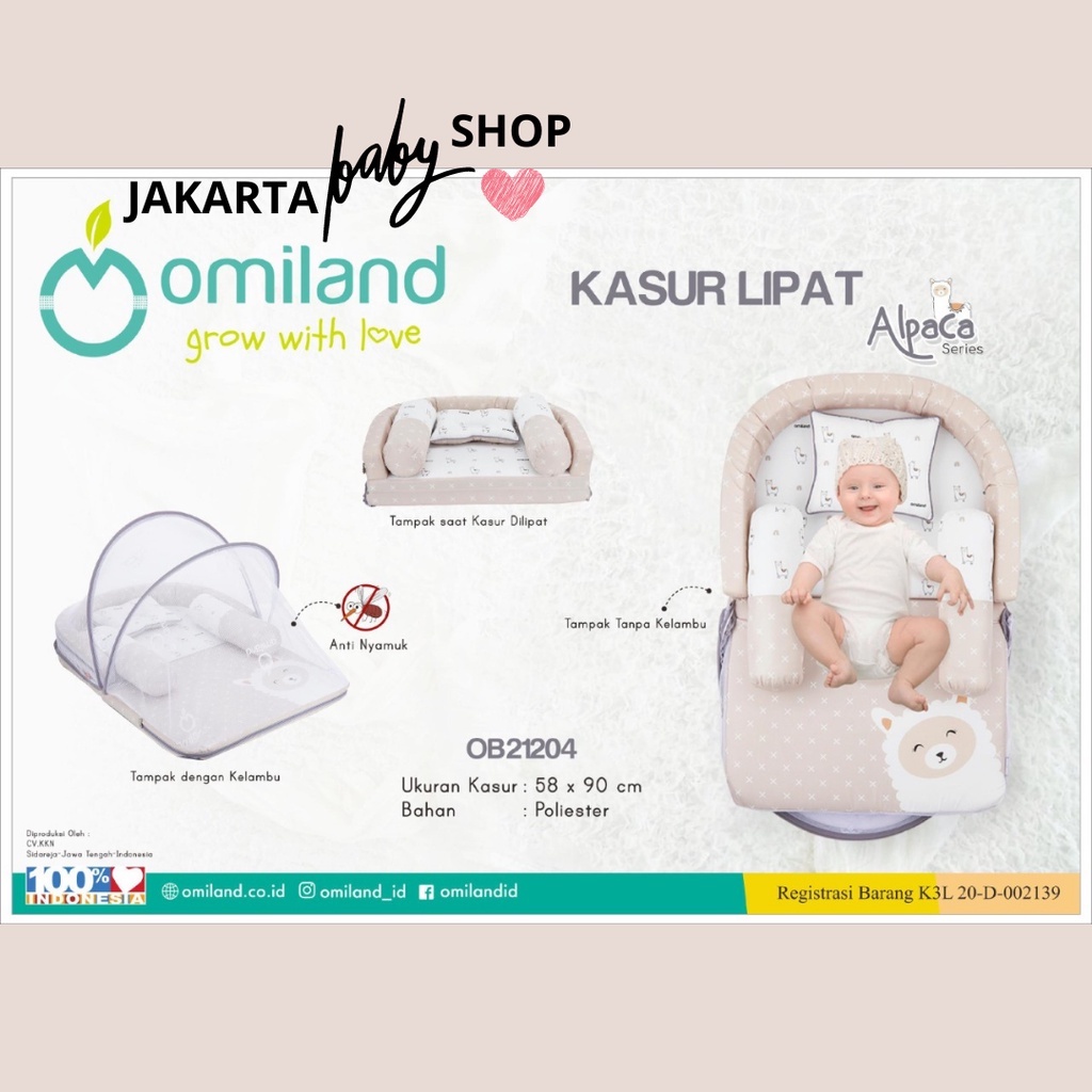 OMILAND KASUR BAYI LIPAT ALPACA SERIES OMILAND OB212