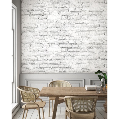 Wallpaper Dinding Motif Batu Bata