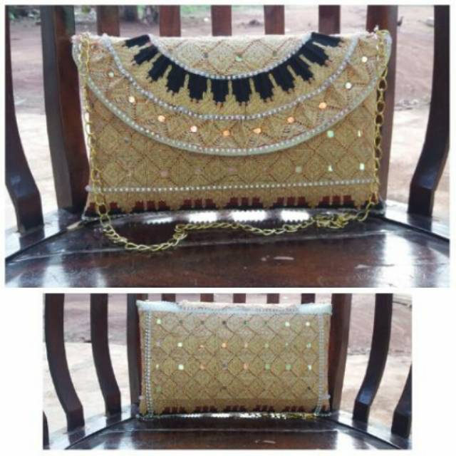Dompet / tas tapis lampung