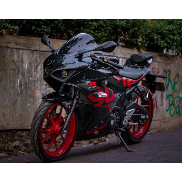 PAKET VISOR GSX 150R KEDOK DUCATI GSX 150 R KONDOM TANGKI GSX BODY SPAKBOR FENDER Suzuki GSX 150R