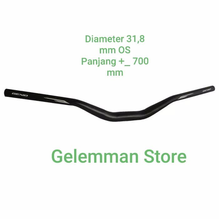 Handlebar Sepeda Mtb Genio Oversize