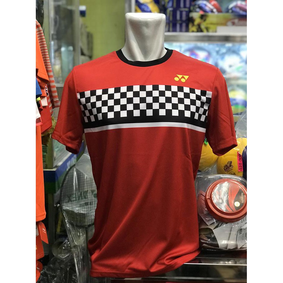 MURAH BAJU KAOS BADMINTON YONEX SUNRISE ORIGINAL - Biru, S