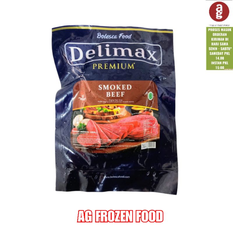 

DeliMax Smoke Beef isi 10 slice 200grm