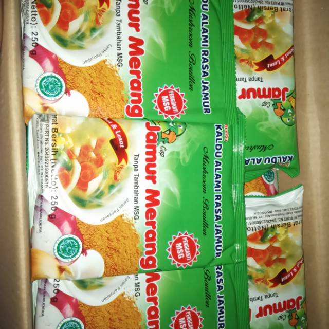 

Kaldu alami jamur merang original 250gr