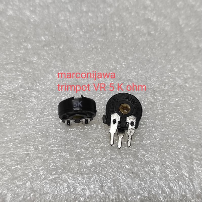 trimpot VR 5K ohm TOPS