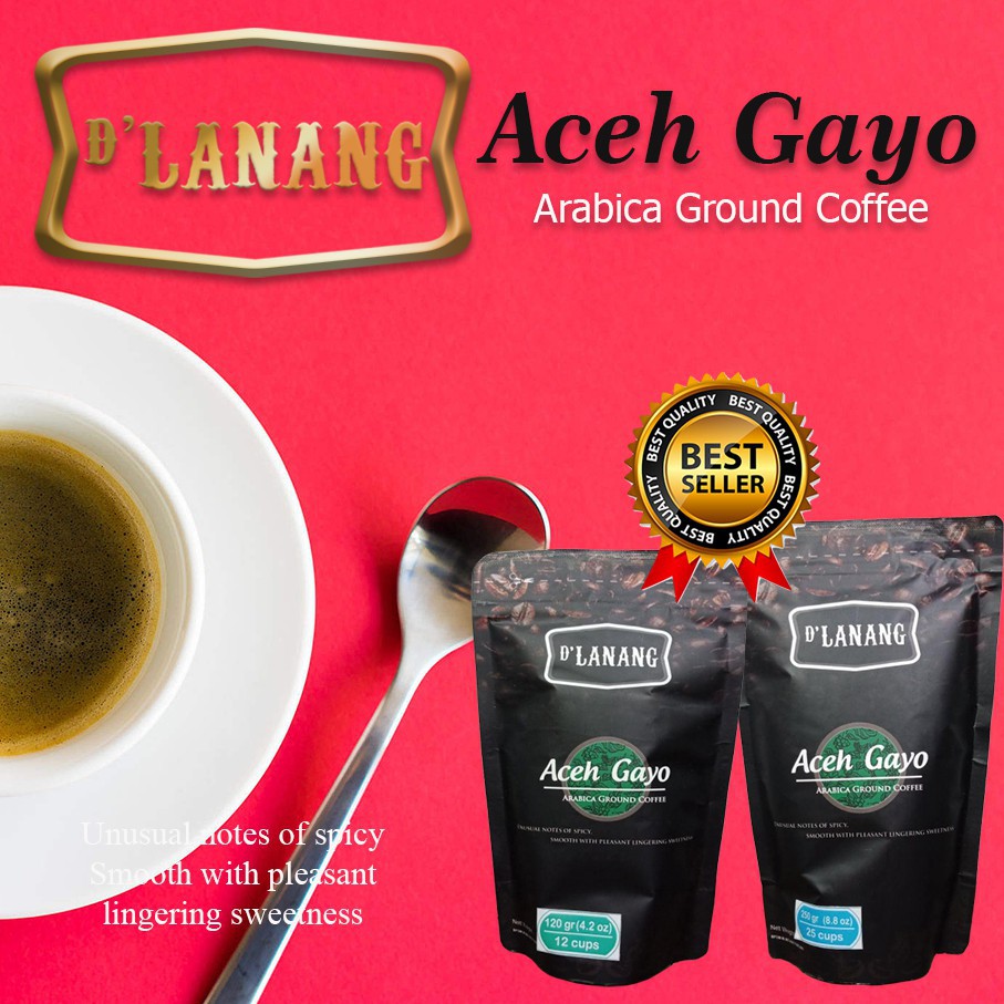 

KOPI ACEH GAYO D'LANANG ARABIKA GROUND COFFEE STANDAR SNI