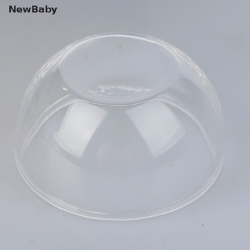 NewBaby 1/12 Dollhouse Miniature Accessories glass Soup Plate Simulation Dish Toy ID