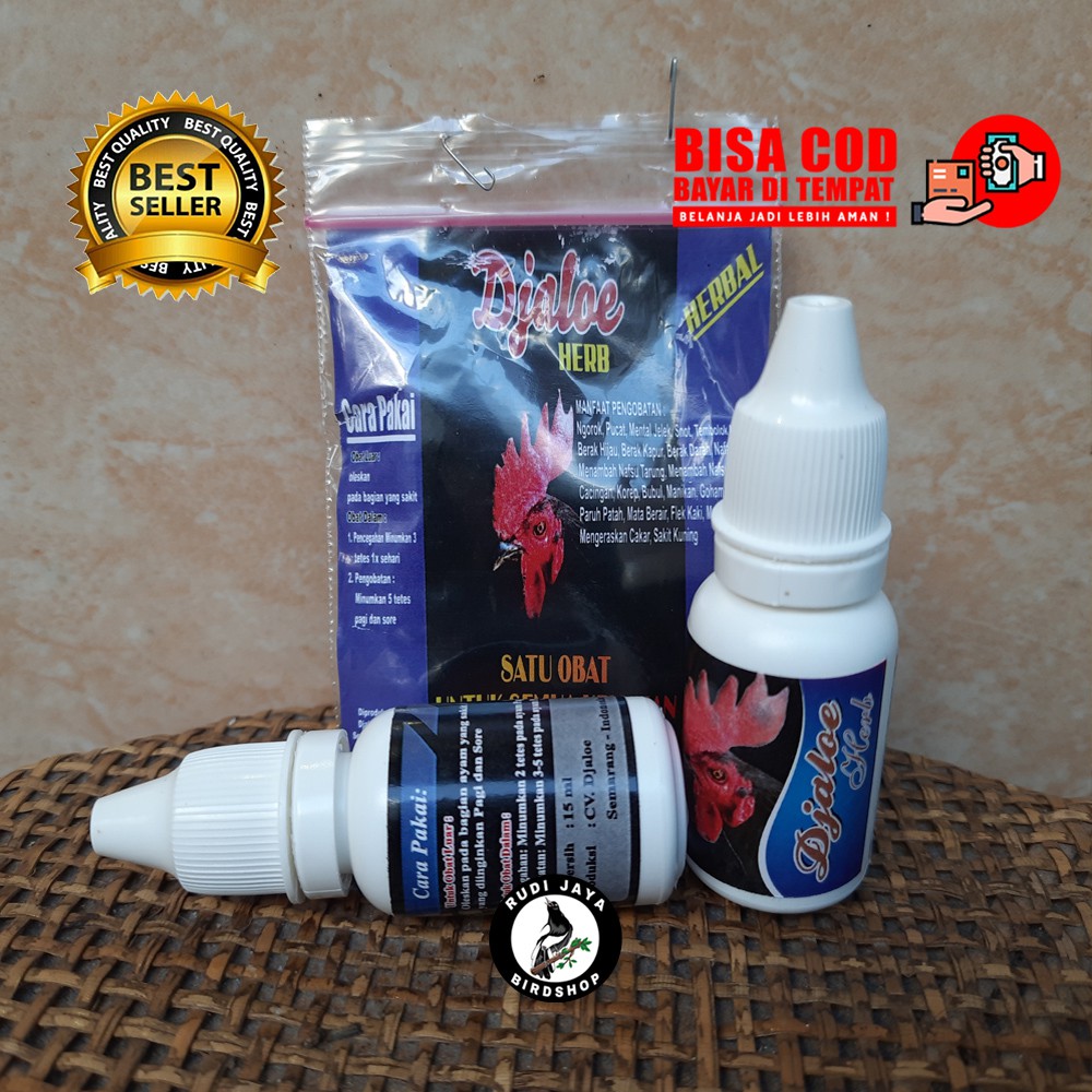 DJALOE HERBAL 1 SACHET VITAMIN OBAT JAMU AYAM BEBEK MENGOBATI SEMUA JENIS PENYAKIT SAKIT AYAM CRD