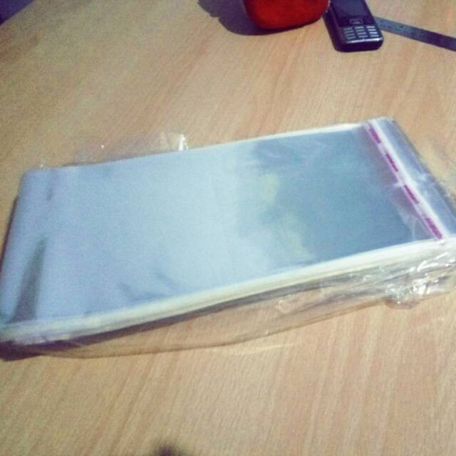 

Plastik OPP ukuran 11 x 25