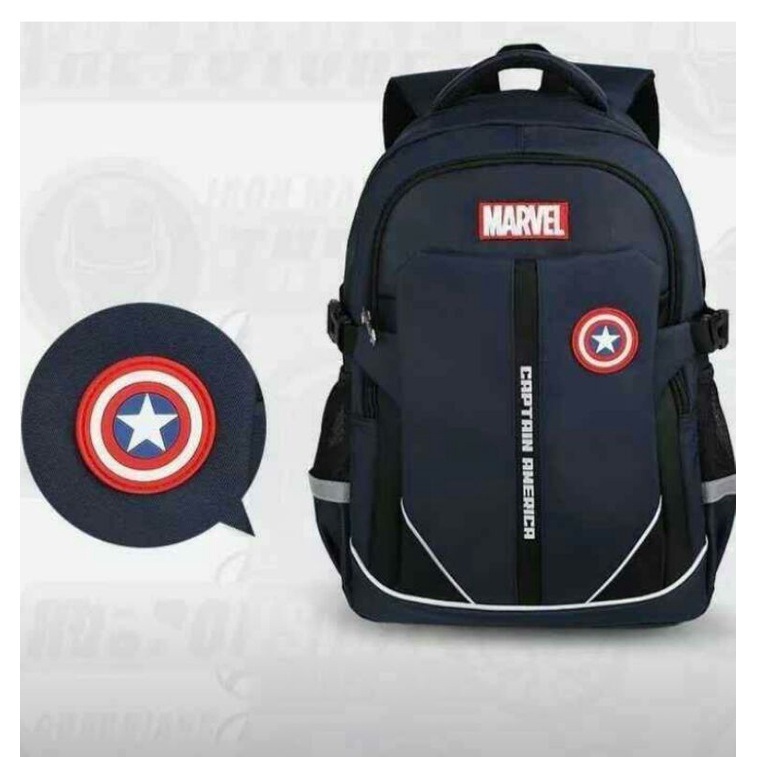 Tas Ransel anak SD SMP tas sekolah anak laki laki marvel