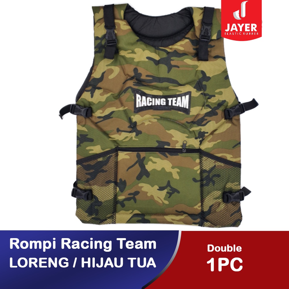 JAKET Pelindung angin Motor Double Ptotector / Rompi Touring Motor All Size