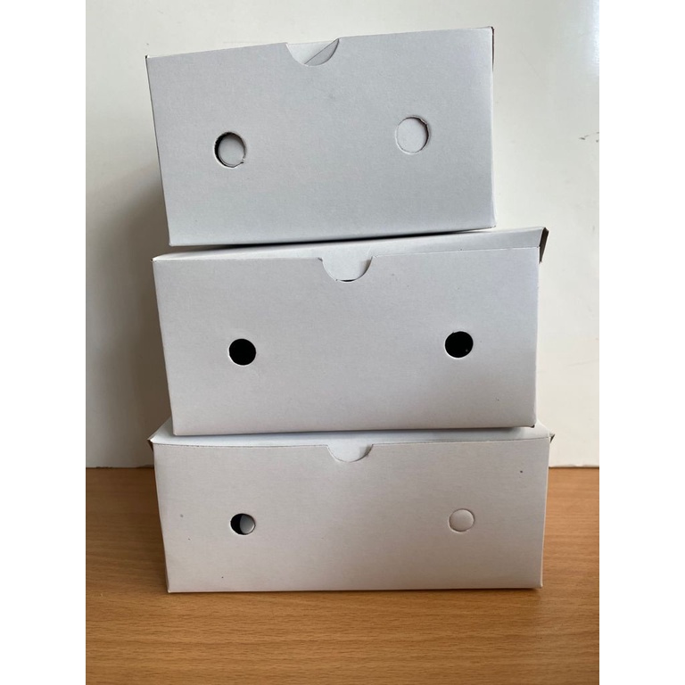 DUS MAKANAN / DUS SNACK POLOS BERBAGAI MACAM UKURAN