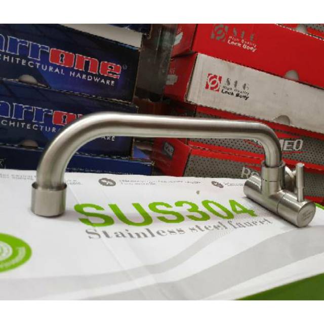 Kran bebek/cuci piring stainless 304 anti karat