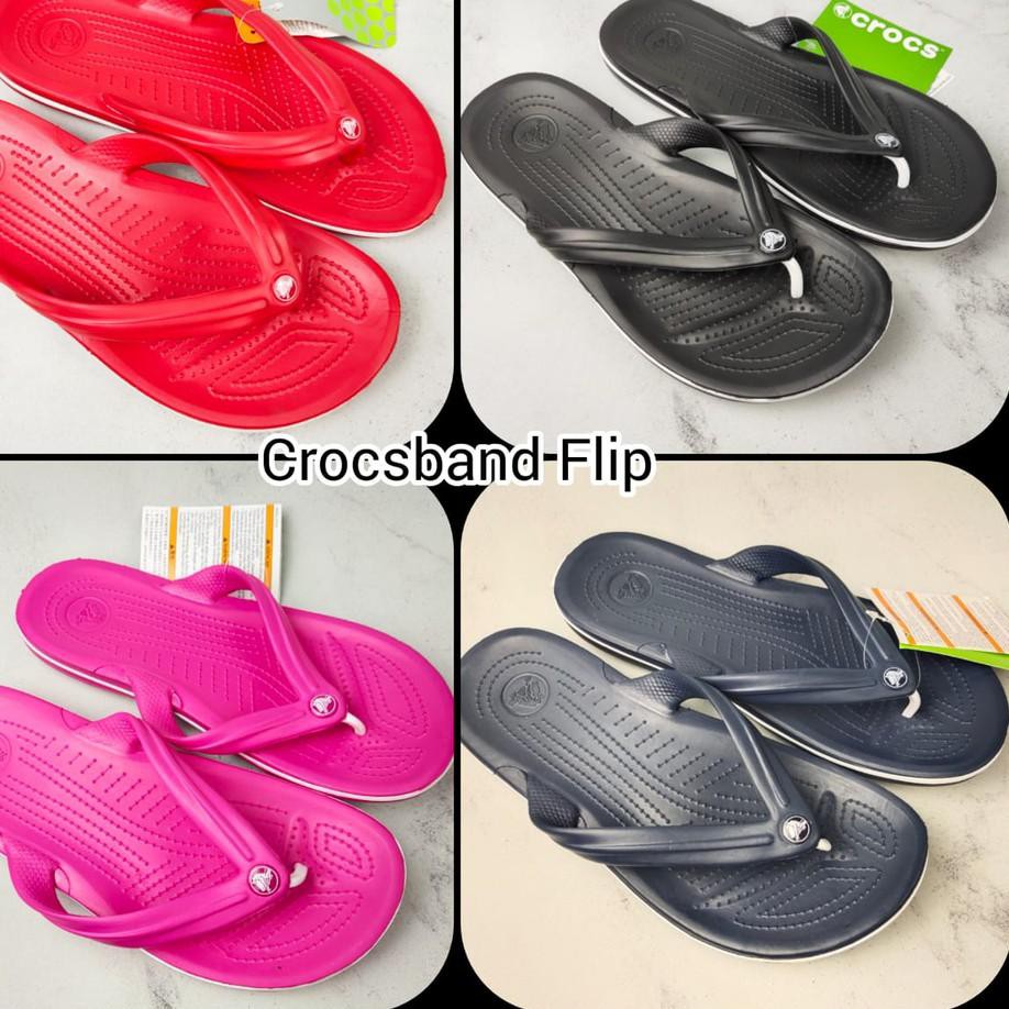 ♧ Sandal Crocs / Crocs Bandflip / Sandal Jepit Crocs / Sandal Crocs Pria Wanita / Sandal Crocs Jepit