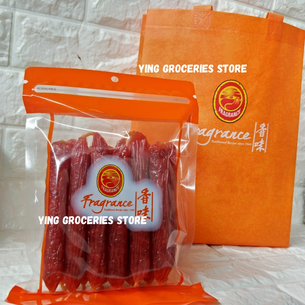 

Fragrance Lapchiong Premium Singapore Daging Sosis Babi Pork Sausages Lapcheong Xiangwei