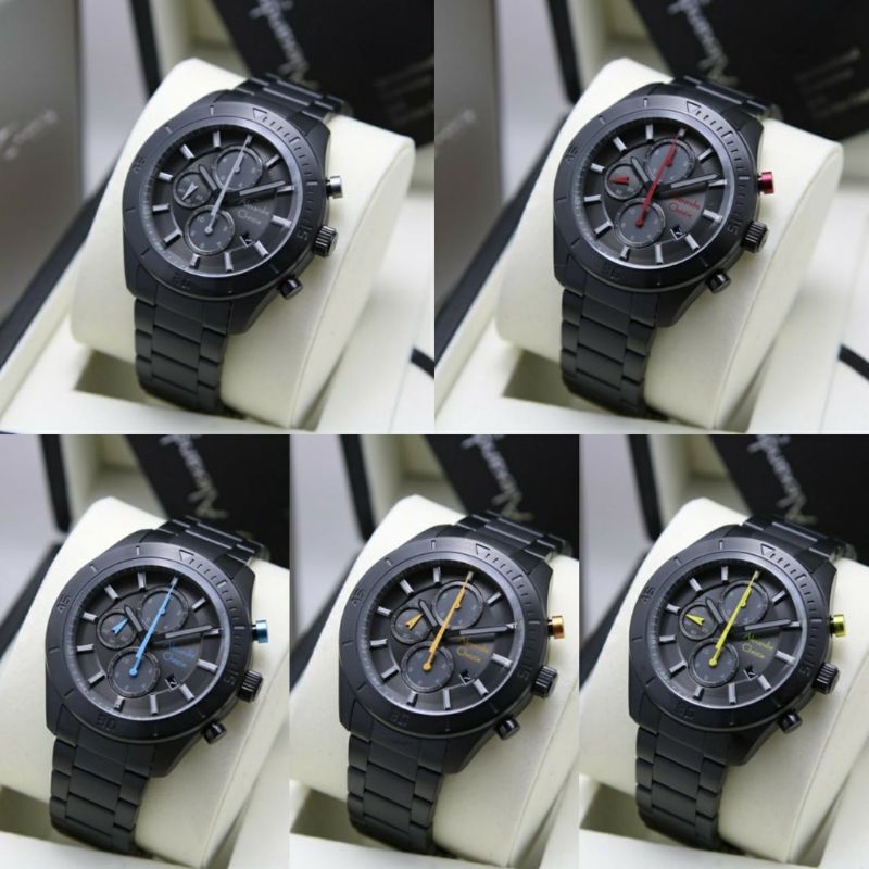 Jam tangan pria Alexandre Christie Ac 6603 Rantai Original