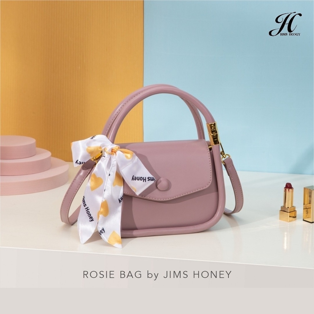 Rosie Bag Jims Honey Ori Tas Selempang Wanita Cewek Sling Bag Simple Kecil Murah Fashion
