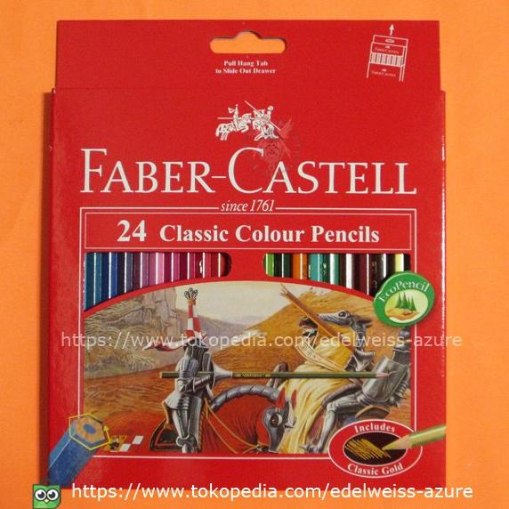 

Faber Castell 24 Classic Pencils - Pensil Warna 24 Faber Castell