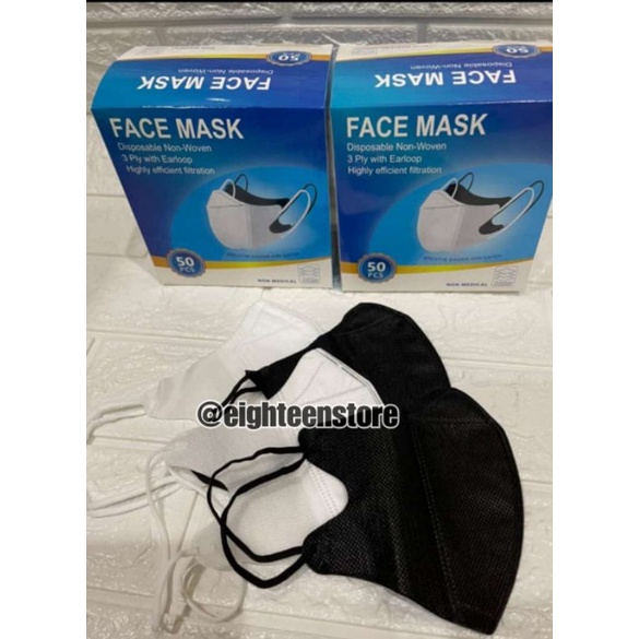 Duckbill Face mask/Duckbill murah/Duckbill putih