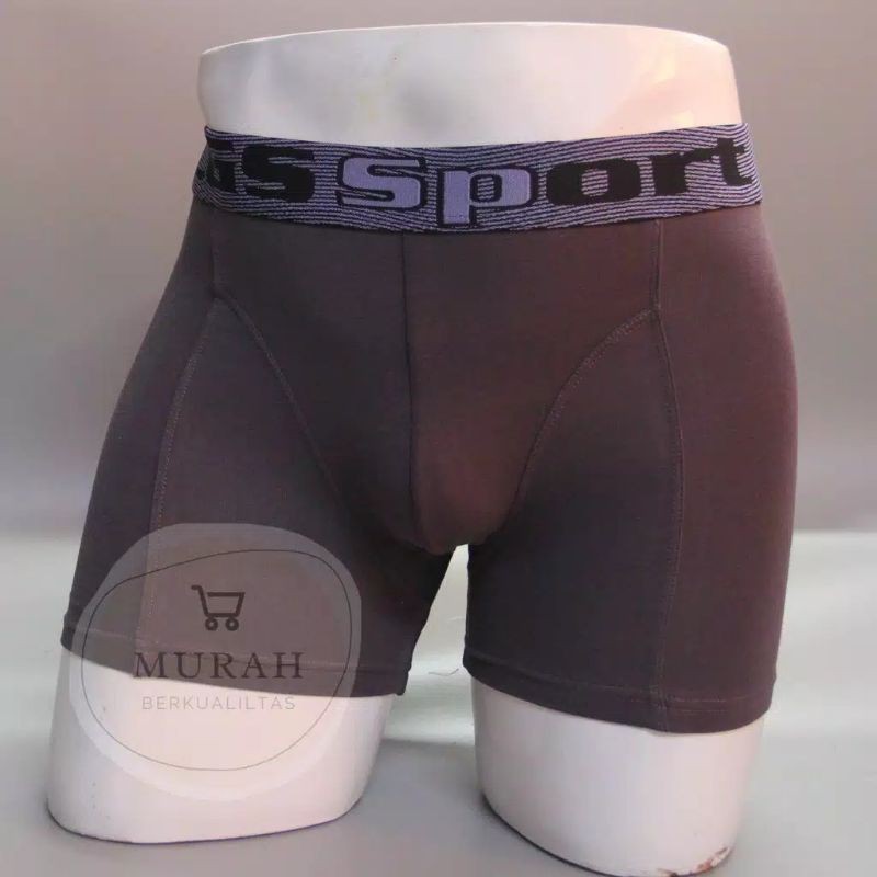 LGS SPORT UNDERWEAR PRIA 686 ISI 3PCS BAHAN KATUN MIX WARNA