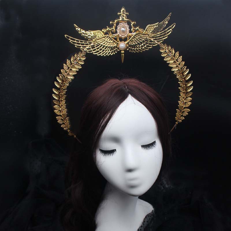 Deartiara DIY Crown Headdress Accessories Homemade Lolita Goddess Circle Halo