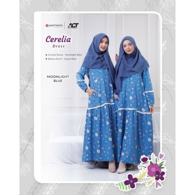 gamis Yasmeera Cerelia dress
