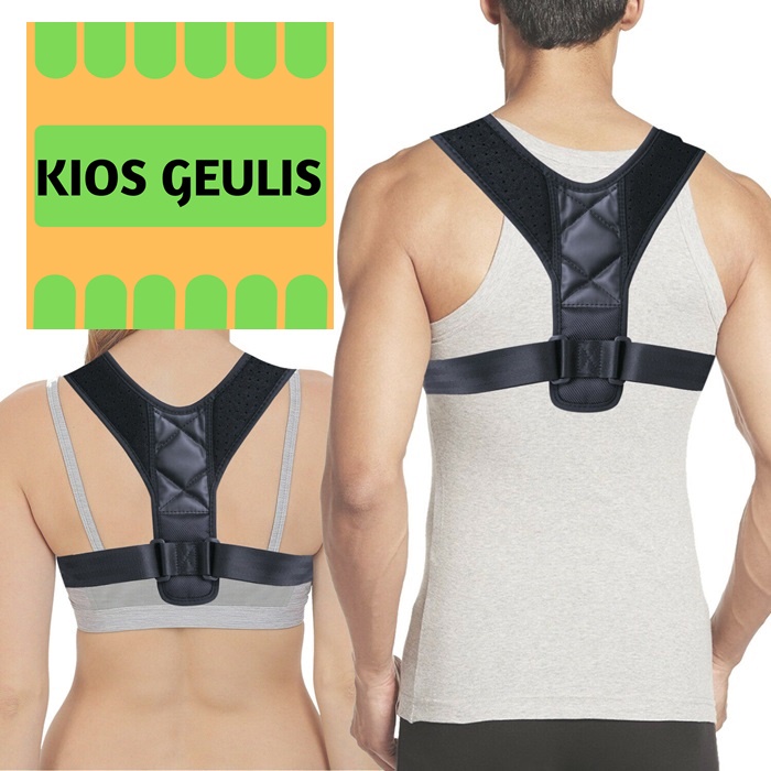 Back Support Posture Corrector Penyangga Penegak Punggung Bungkuk Ransel Perban Impor Murah