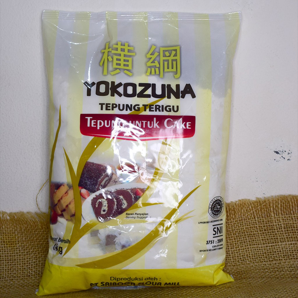 

Tepung Terigu Super Premium Sriboga YOKOZUNA (Spesialis Cake)