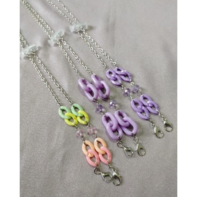 Konektor 2in1 (konektor + strap masker) Rantai besar