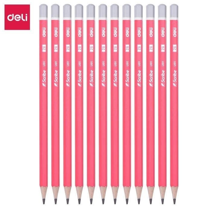 

Menakjubkan Deli Eu51100 Pensil Kayu-Graphite Pencil 2B Pink Gagang Terlaris