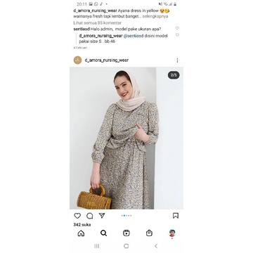 ayana dress by d amora nursingwear