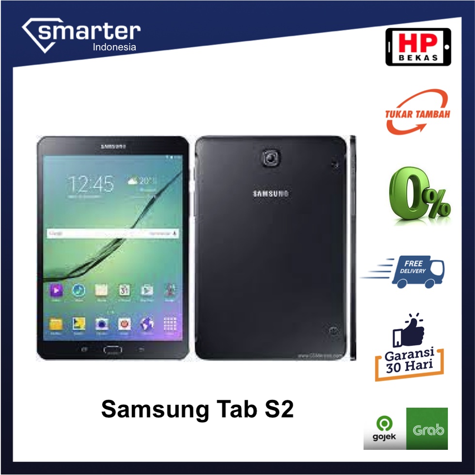 Samsung Galaxy Tab S2 8.0 inch 16GB Tablet Second Bekas Original - Smarter