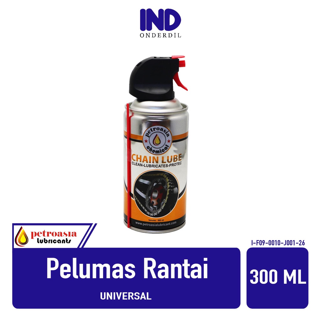 Pelumas Chain-Rantai Lube Heavy Duty 300 Ml-300ml Merk Petroasia