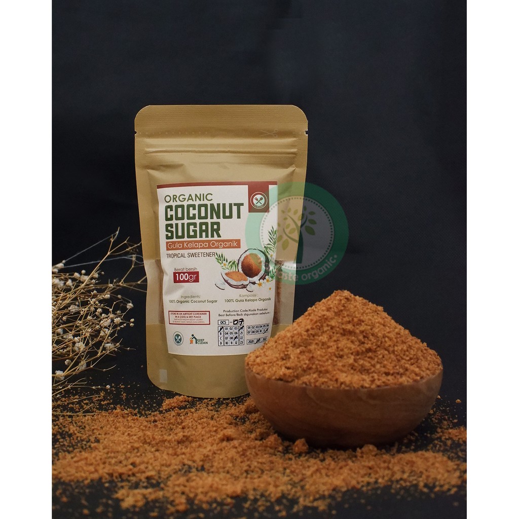 

ORGANIC COCONUT SUGAR - GULA KELAPA ORGANIK 100GR
