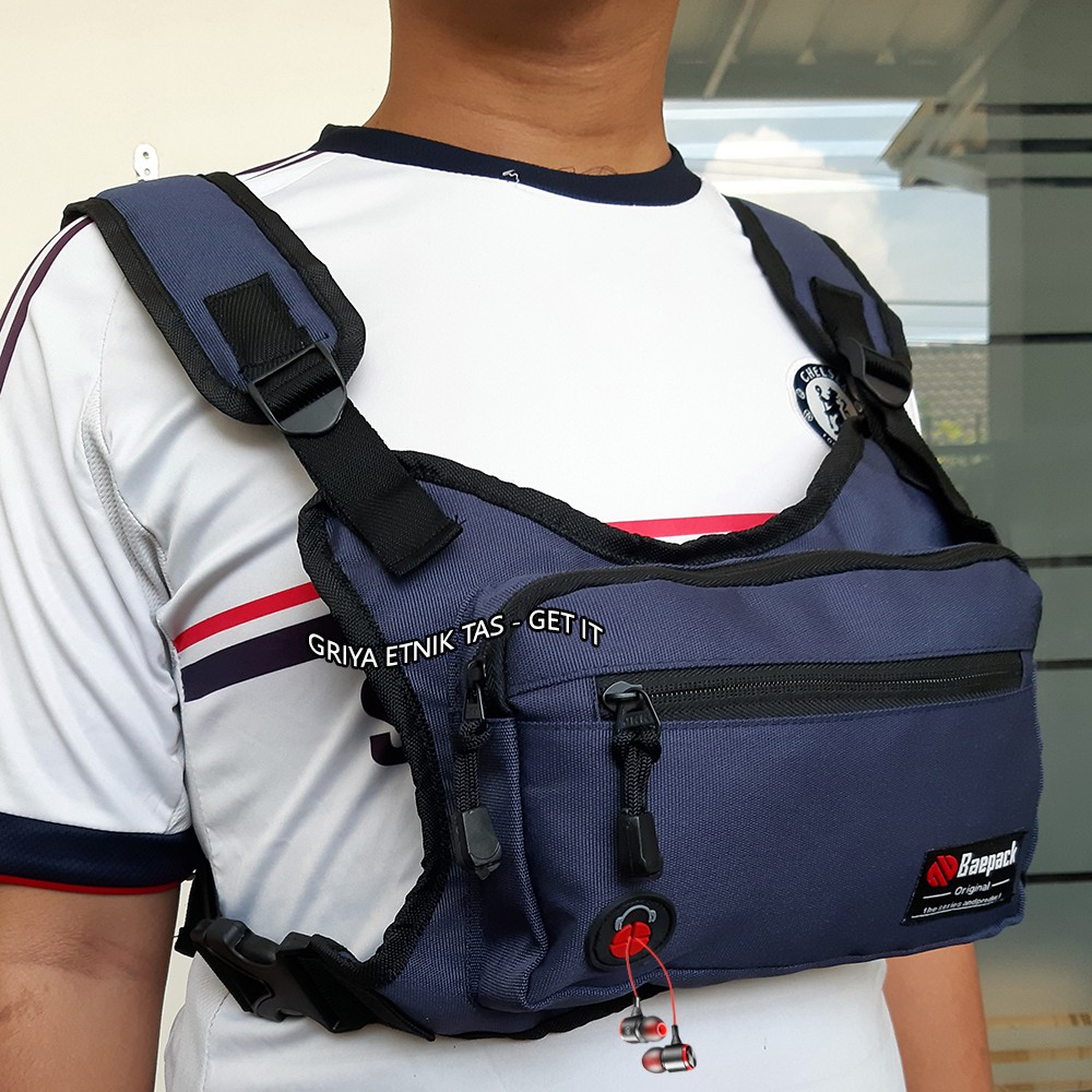 Tas Dada Pria Tactical Terbaru BAEPACK - Tas Rompi Cowok - Chest Bag Pria Tactical