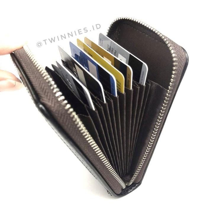 

Card Holder / Dompet Tempat Kartu Resleting Berdiri 221