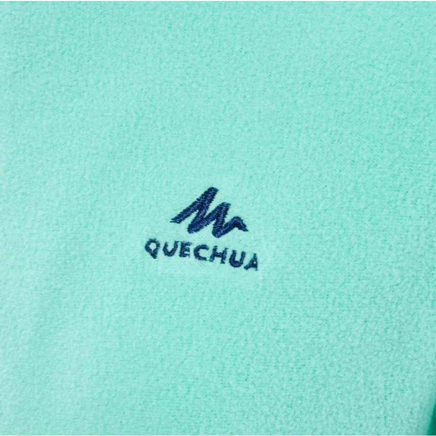 QUECHUA MH100 Jaket Track Fleece Anak Hiking Hangat Dan Ringan