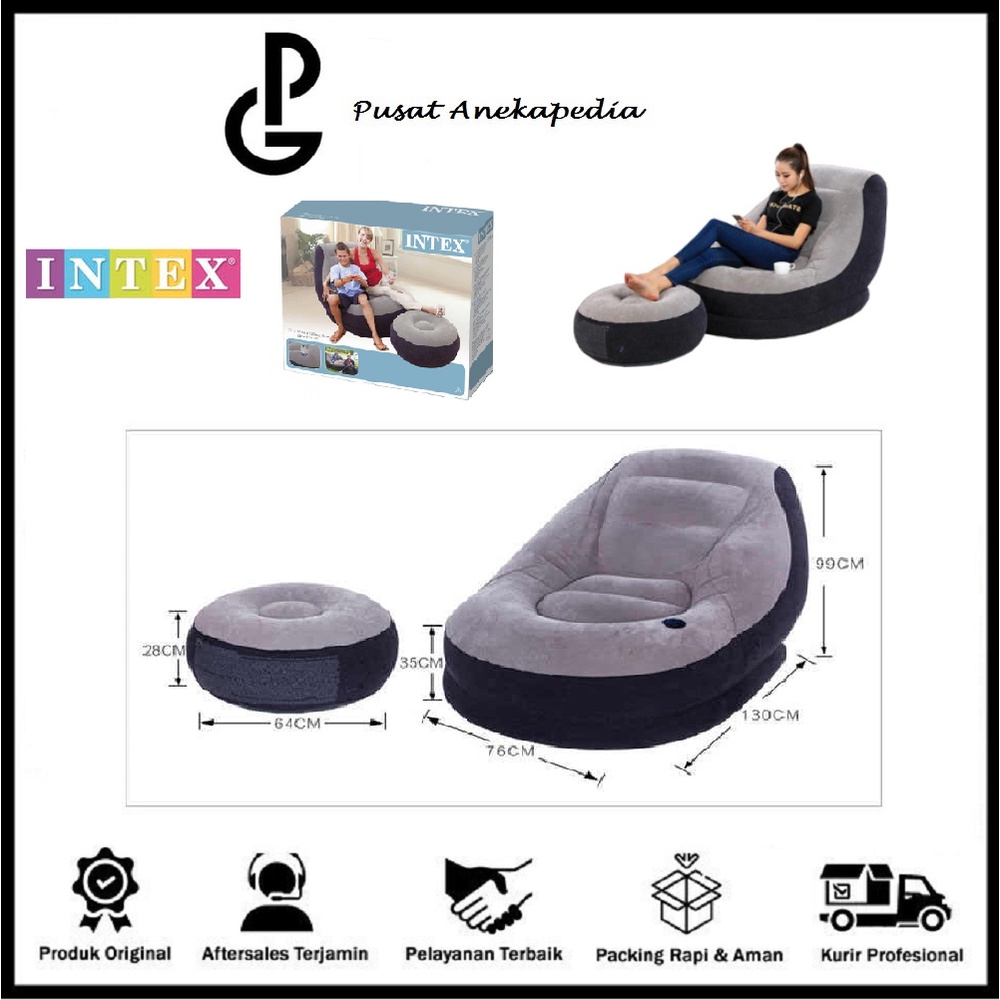68564 Intex Sofa Angin / Sofa Ultra Lounge - Intex 68564