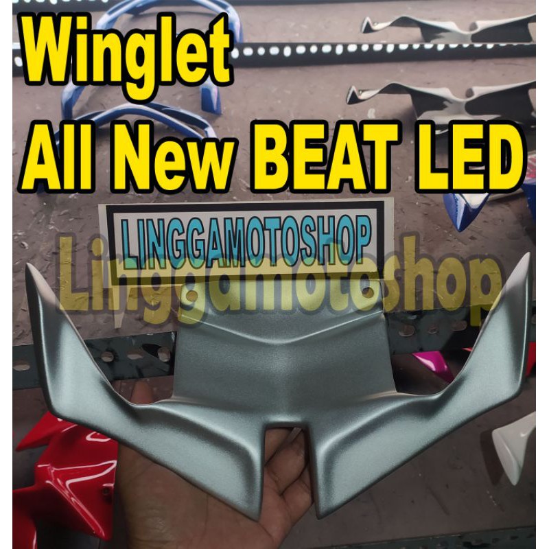 sayap variasi HONDA BEAT FI LED / BEAT STREET / BEAT DELUXE CBS ISS 2020 2021 2022 WINGLET