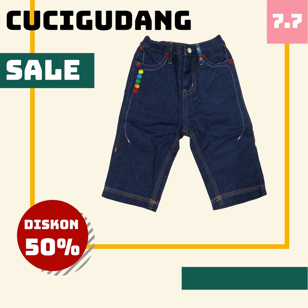 BIG SALE CUCIGUDANG  CELANA JEANS COOGI ADA CACAT DI BAGIAN LEBEL