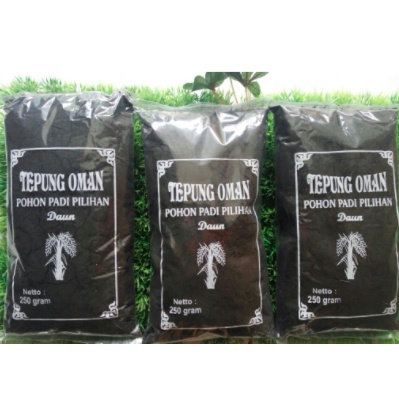 

Terbaik Abu Merang - Tepung Oman Pohon Padi Pilihan - Netto 250 Gram